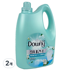 다우니 초고농축 실내건조 섬유유연제 프레시클린 본품, 4L, 2개 4L, 2개