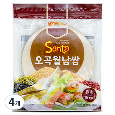 TAIKY food 財記粉業 五穀越南春捲皮 圓形 16cm, 4個, 200g