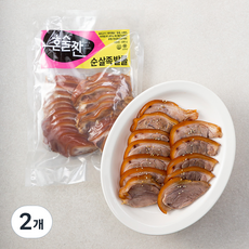 혼술짠 순살족발롤, 400g, 2개