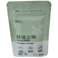 朝和生醫 舒適之啾 乳酸菌複方膠囊, 1個, 30顆