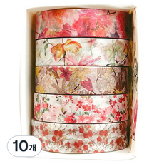 케이론 깜찍한 마스킹 테이프, 봄꽃로맨스12, 10개