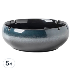 데일리온 도자기 재떨이 오버사이즈, 원형, 5개