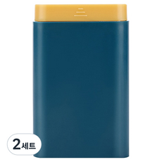 Gold Pang 旅行用便攜式迷你6格藥盒 GP 海軍藍, 2套