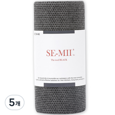 세미라이트 원데이 수세미, 아이스드블랙, 50개입, 5개