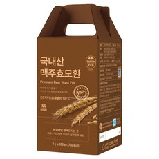 유기농마루 정품 국내산 맥주효모환 100p, 200g, 1개