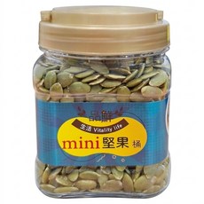 品鮮生活 mini 堅果桶 原味南瓜子, 350g, 1罐