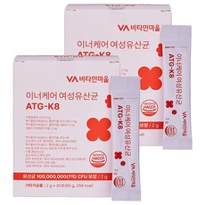 Vitamin Village Inner Care女性益生菌粉 ATG-K8 30條入, 2盒, 60g