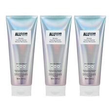 THE FACE SHOP 菲詩小舖 All Clear米卸妝泡沫潔面乳, 3條, 150ml