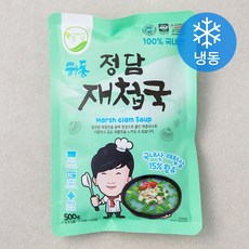정성을담다 재첩국 (냉동), 500g, 1개