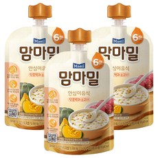 매일유업 맘마밀 안심이유식 레토르트 6개월부터, 100g, 3개, 단호박과소고기