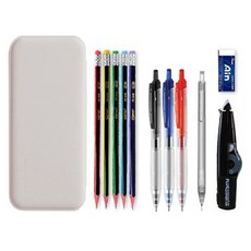 東亞PMS 鉛筆盒 文具禮品組, 灰色, 1套