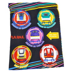 Skater 卡通束口式牙刷收納袋 205 x 148mm, 鐵道王國 多色