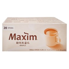 Maxim 麥心 白金經典三合一咖啡, 11.7g, 20條, 1盒