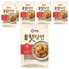 CJ BEKSUL 白雪 韓式冬粉 已切 Q彈 無使用明礬, 500g, 6包