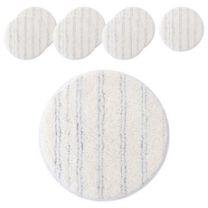 Catchmop 圓形電動拖把專用通用型拖布 4入, 2套