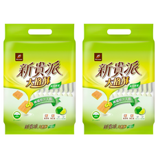 77 新貴派 大格酥量販包 檸檬原汁入餡 清爽酥脆, 324g, 2袋