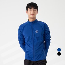 CARET 男款長袖拉鍊圖案浮潛衣, 寶藍色