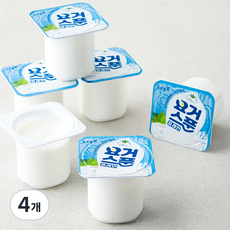 푸르밀 요거스푼 플레인, 80g, 6개입, 4개
