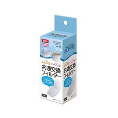 MARUKAN 三角自動循環飲水器 過濾棉, MK-CT-272, 3入