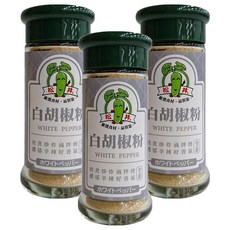 松井 白胡椒粉 台灣原產, 30g, 3瓶