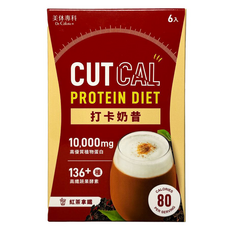 Dr.Calorie+ 美体專科 打卡奶昔 紅茶拿鐵口味, 120g, 1盒