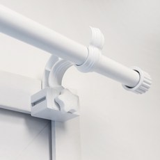 Kamdanam 窗簾桿固定夾, 白色的, 2個