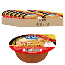 INABA 500億乳酸菌 鮪魚凍杯, 鮪魚, 65g, 48個