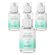 SELF BEAUTY Uniconic毛孔柔焦精華妝前乳 33ml, 混色, 4瓶