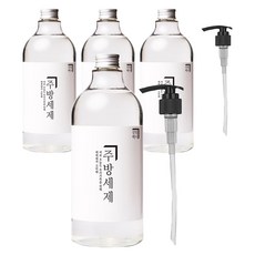 Homekeeping 餐具清潔劑 青橘香 2瓶+專用壓頭, 1L, 4瓶