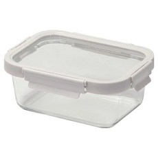 PEARL LIFE 珍珠金屬 耐熱玻璃深型醃漬容器 附鎖扣 HC-115 1.2L, 1個