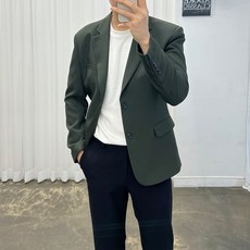 아도르클래식 남성용 폴링 봄 가을 겨울 캐주얼 빅사이즈 슬림핏 자켓