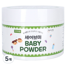 Daybyday 세이브미 베이비파우더, 100g, 5개