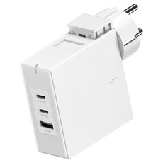 ARTMU USB PD 100W 旅行用接地多功能超高速充電器 GT110, 1個, 白色