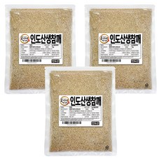 복이네먹거리 인도산 생참깨, 1kg, 3개