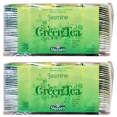 Stassen 司迪生 茉莉綠茶, 1.5g, 100包, 2袋