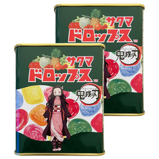 Sakuma 佐久間製菓 綜合水果糖罐, 77.5g, 2罐