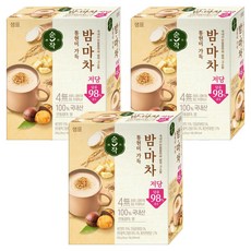 순작 통현미 가득 저당 밤마차, 20g, 3개, 10개입