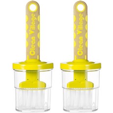 GENIAL 一體式海苔刷, 綠色, 2個