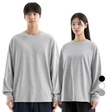 Naven 20支棉寬版透氣束口長袖T恤 NA3SBT, 混色