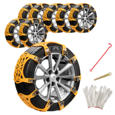 VENDICT 輪胎聚氨酯金屬防滑鏈, 8個