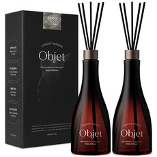 에이센트 오브제 디퓨저 2p + 스틱10p, 코튼솝, 500ml, 1개