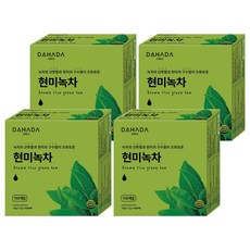 다하다 현미녹차, 1.2g, 100개입, 4개