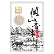 樂米穀場 關山香米 台東關山產, CNS二等, 4kg, 1包