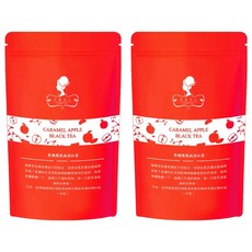 午茶夫人 焦糖蘋果風味紅茶包 Set 10入, 日本PET茶包 耐高溫沖泡, 2g, 10包, 2袋