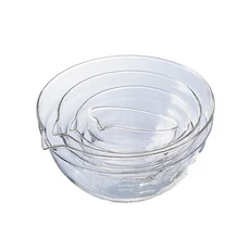HARIO 好璃奧 調理缽4件組, 100ml + 200ml + 400ml + 800ml, 1組