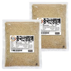 복이네먹거리 중국산 생참깨, 1kg, 2개