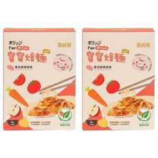 農純鄉 寶寶番茄豬豬燴麵 10個月以上 4包, 600g, 2盒