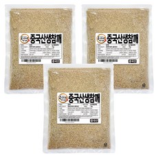 복이네먹거리 중국산 생참깨, 1kg, 3개