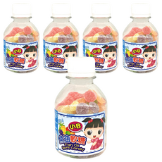 小B 魚油水果軟糖罐，綜合水果口味, 115g, 5罐