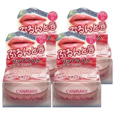 CANMAKE 晶露Q彈濃唇膜/護唇膜, 01 粉色, 4g, 4個